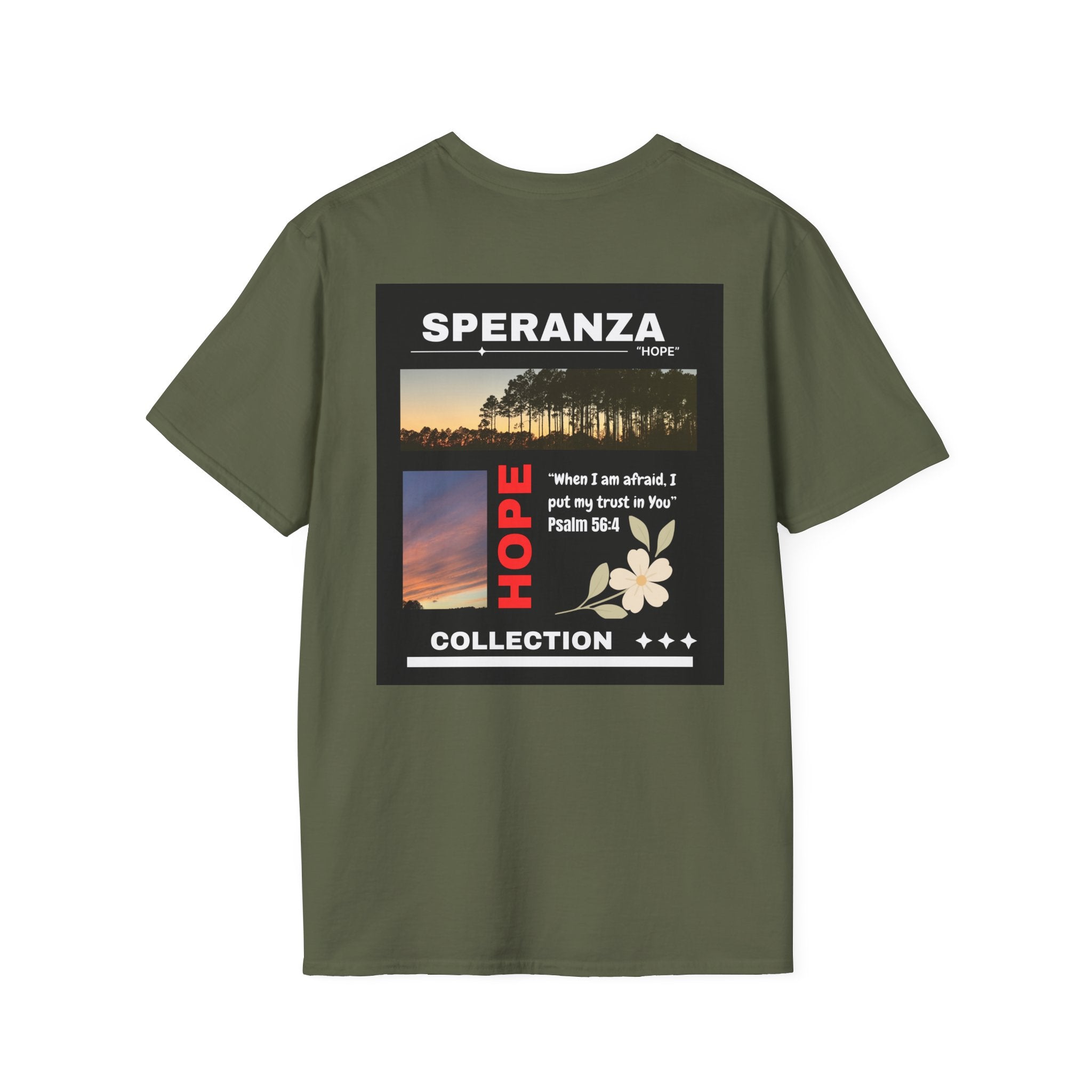 "Speranza" Psalm 56:3 Graphic Tee