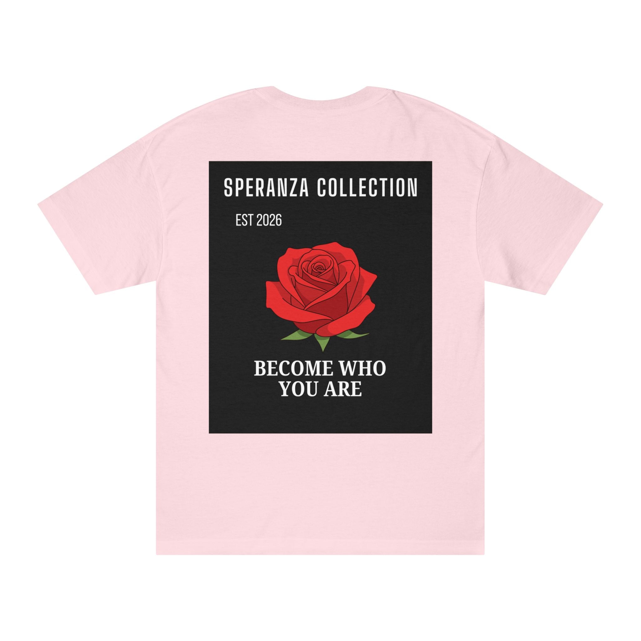 Speranza Collection "Become Who You Are" tee
