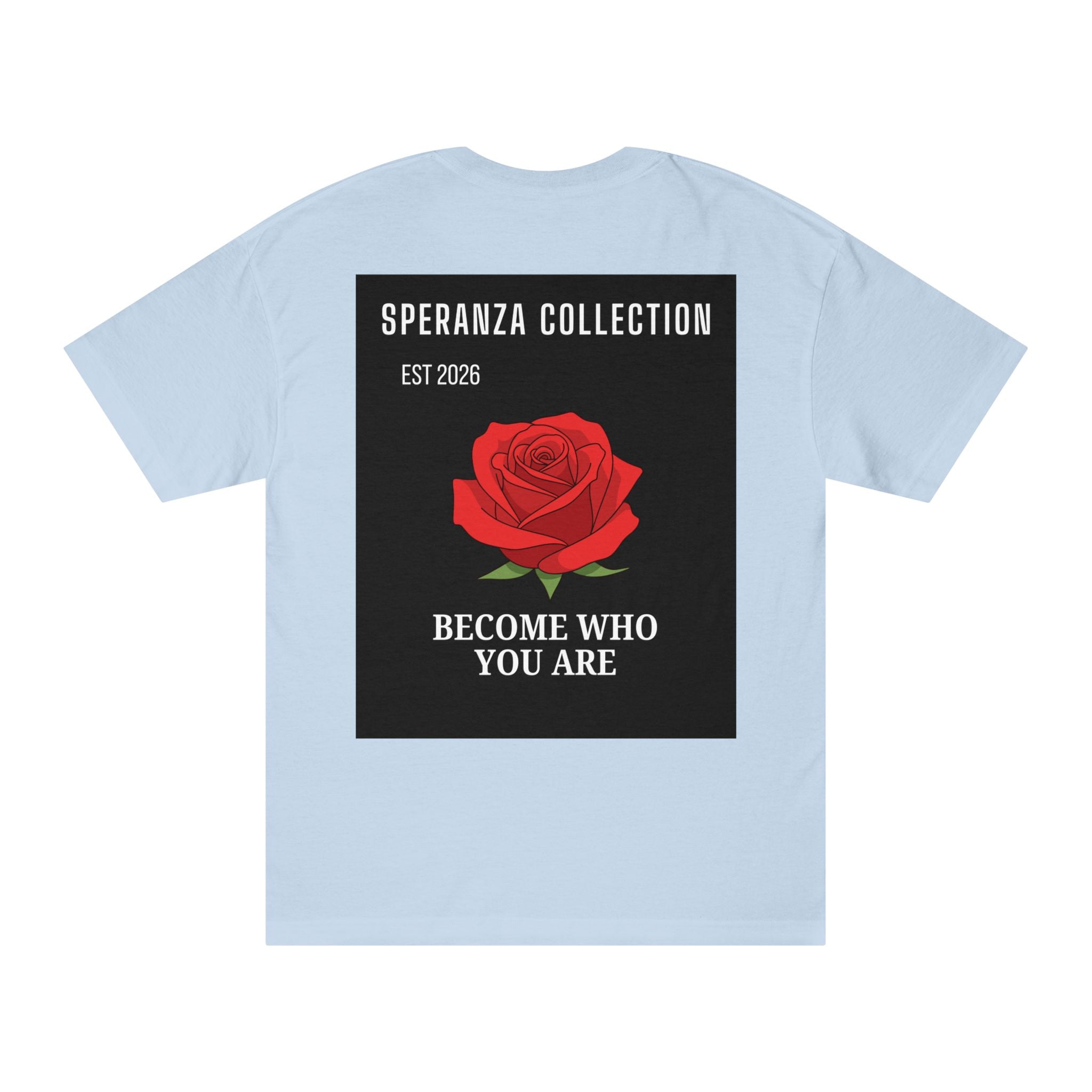Speranza Collection "Become Who You Are" tee