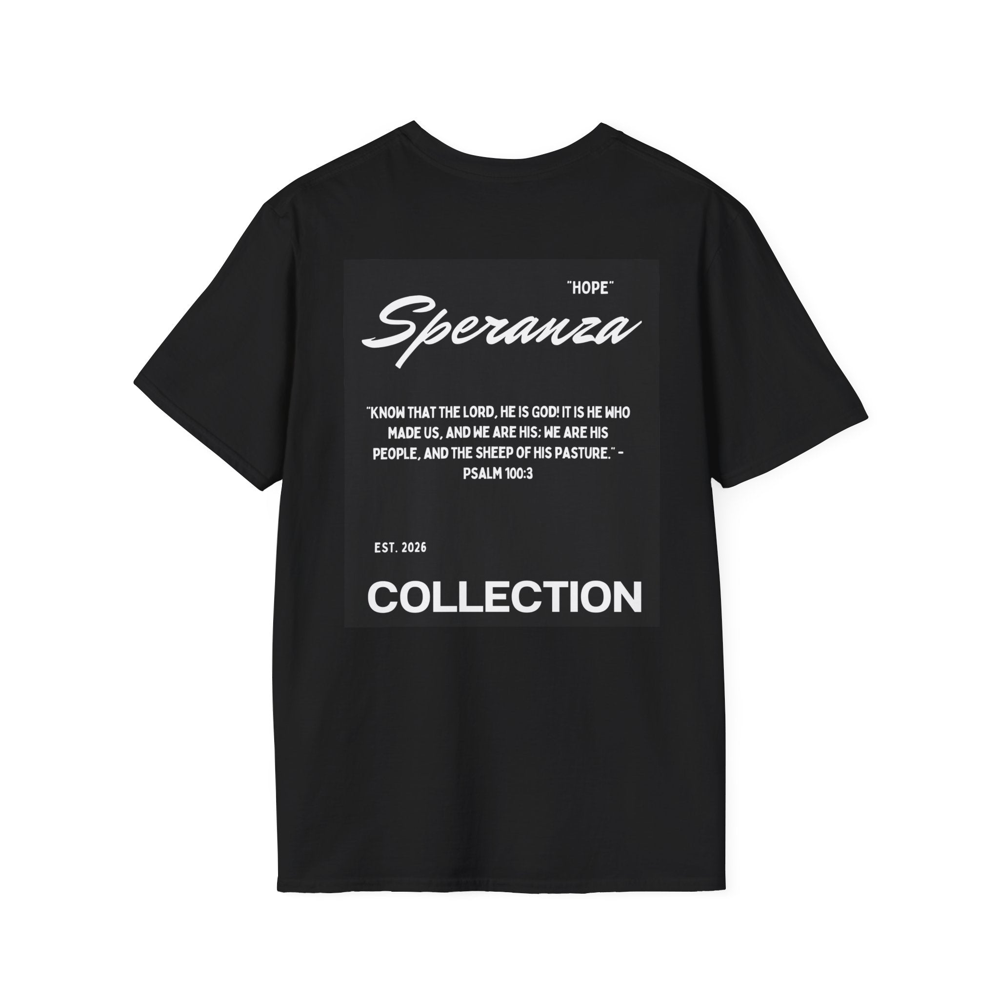 'Speranza Collection' Psalm 100:3 Tee