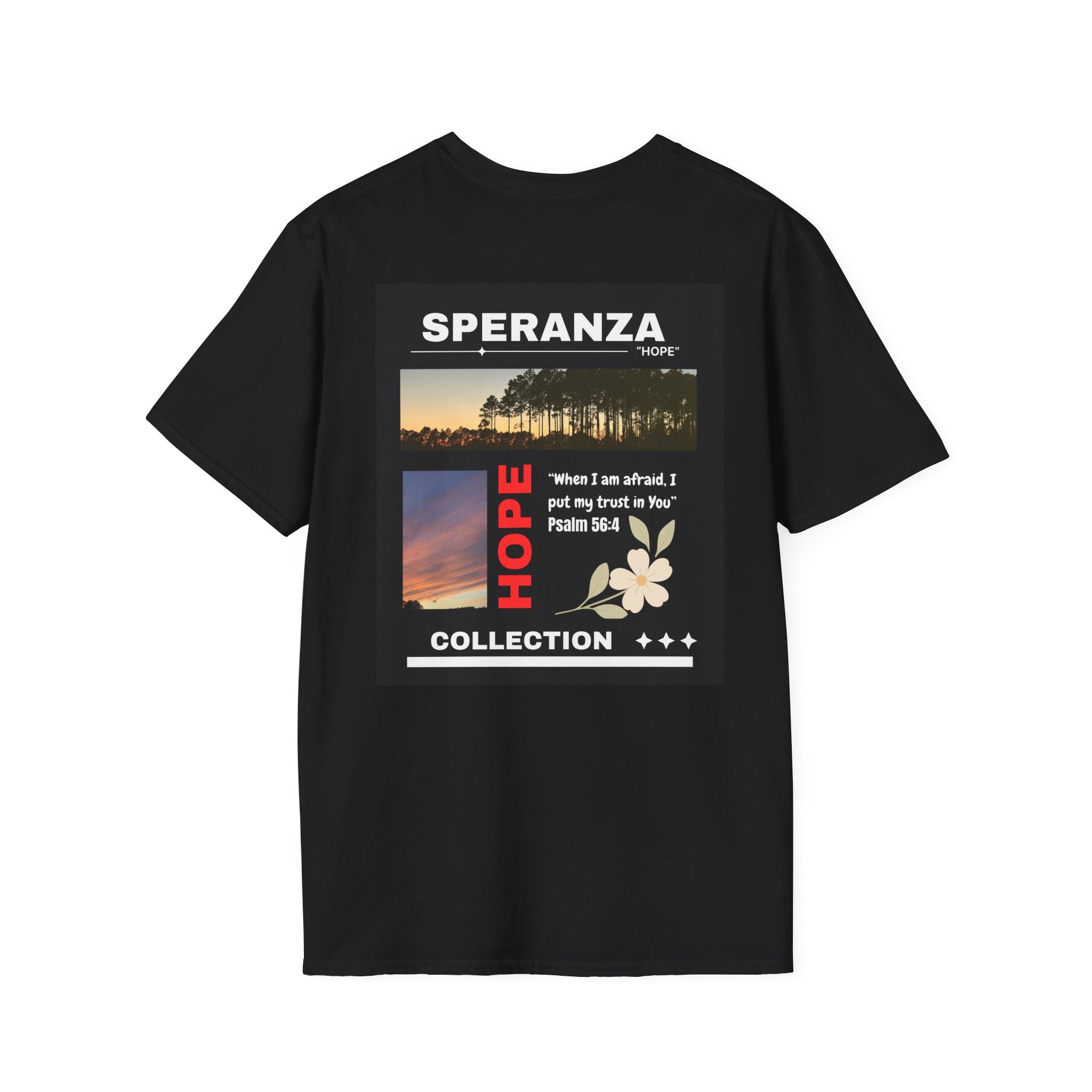 "Speranza" Psalm 56:3 Graphic Tee