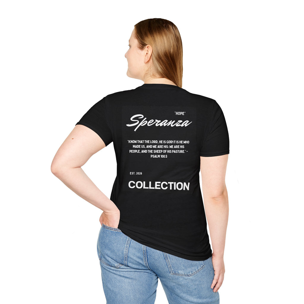 'Speranza Collection' Psalm 100:3 Tee