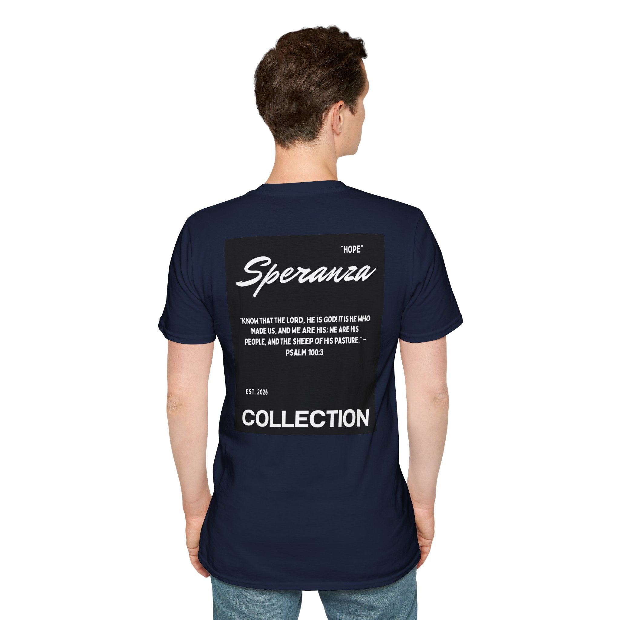 'Speranza Collection' Psalm 100:3 Tee