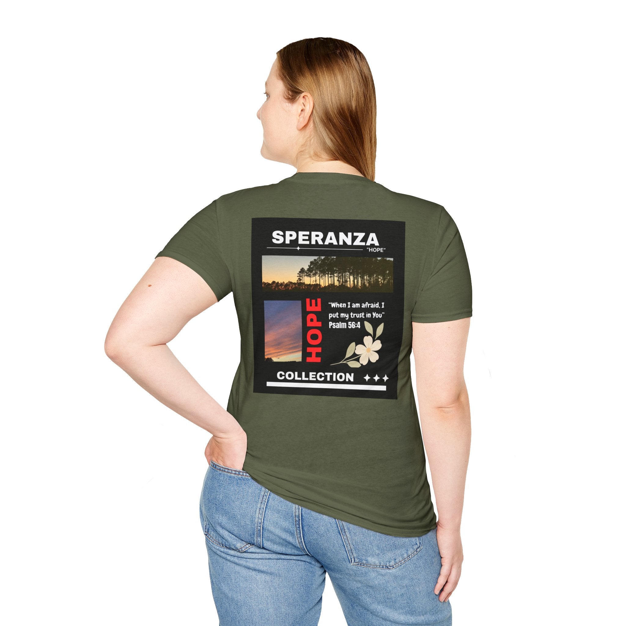 "Speranza" Psalm 56:3 Graphic Tee