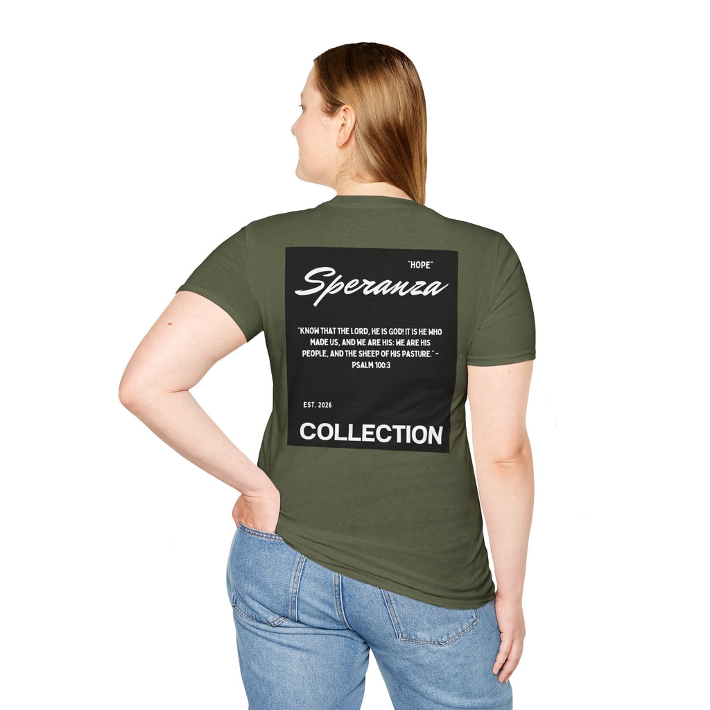 'Speranza Collection' Psalm 100:3 Tee