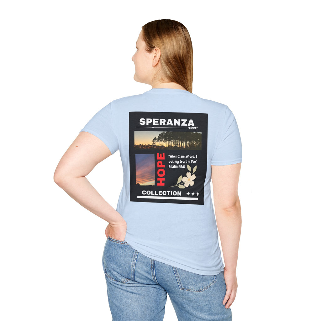 "Speranza" Psalm 56:3 Graphic Tee