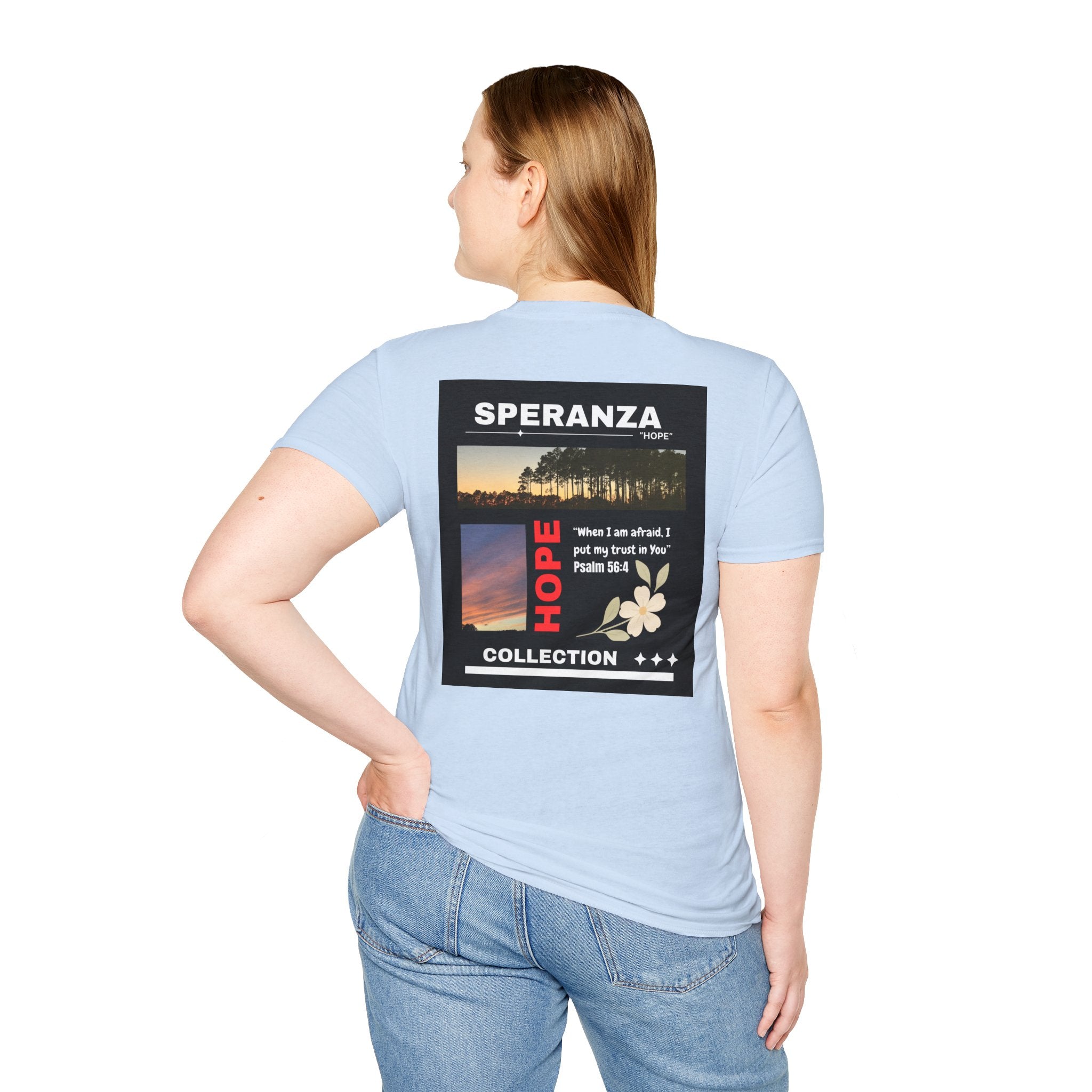 "Speranza" Psalm 56:3 Graphic Tee