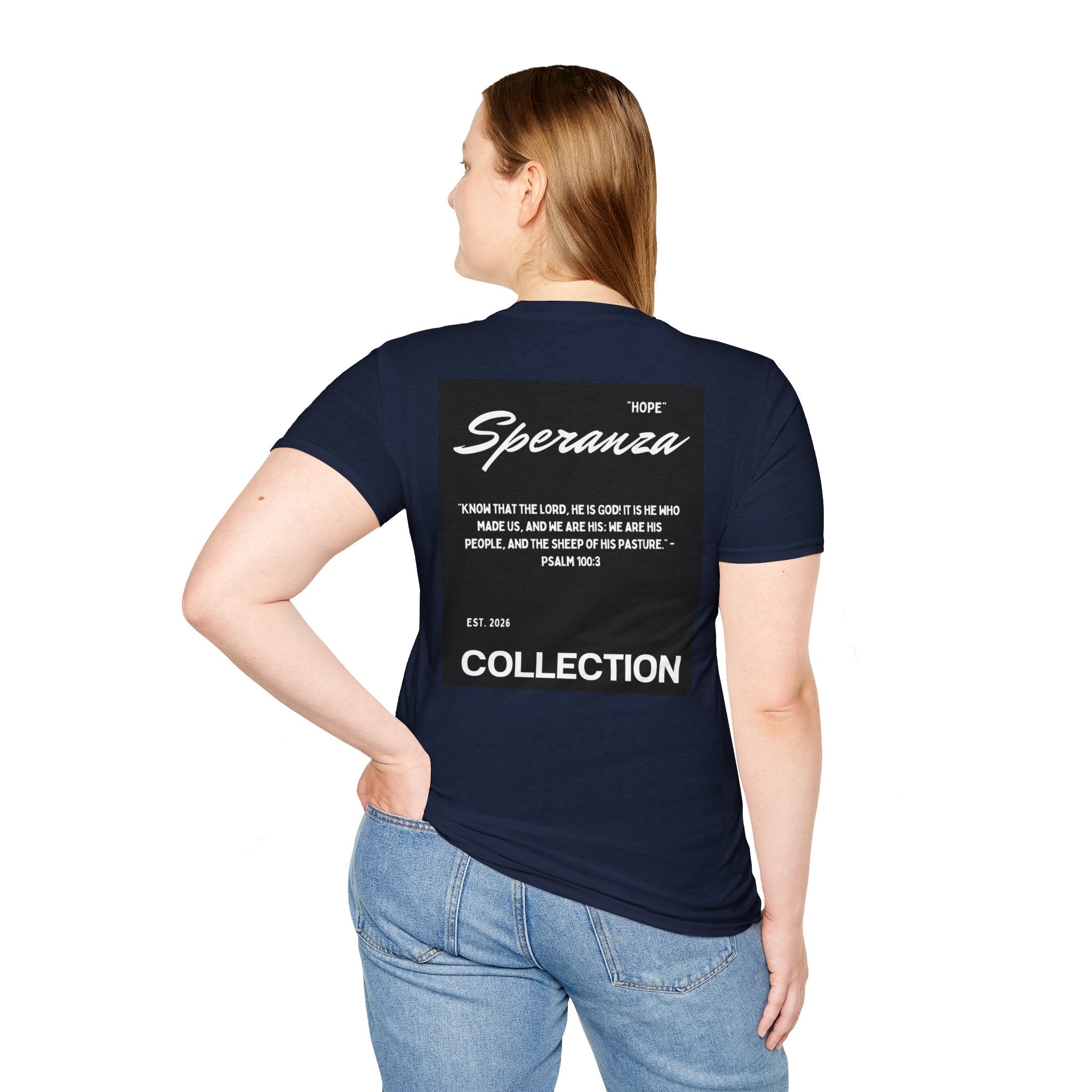 'Speranza Collection' Psalm 100:3 Tee