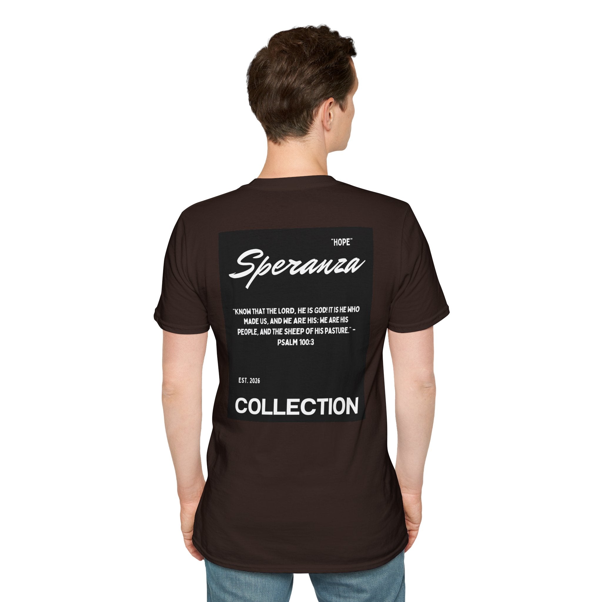 'Speranza Collection' Psalm 100:3 Tee