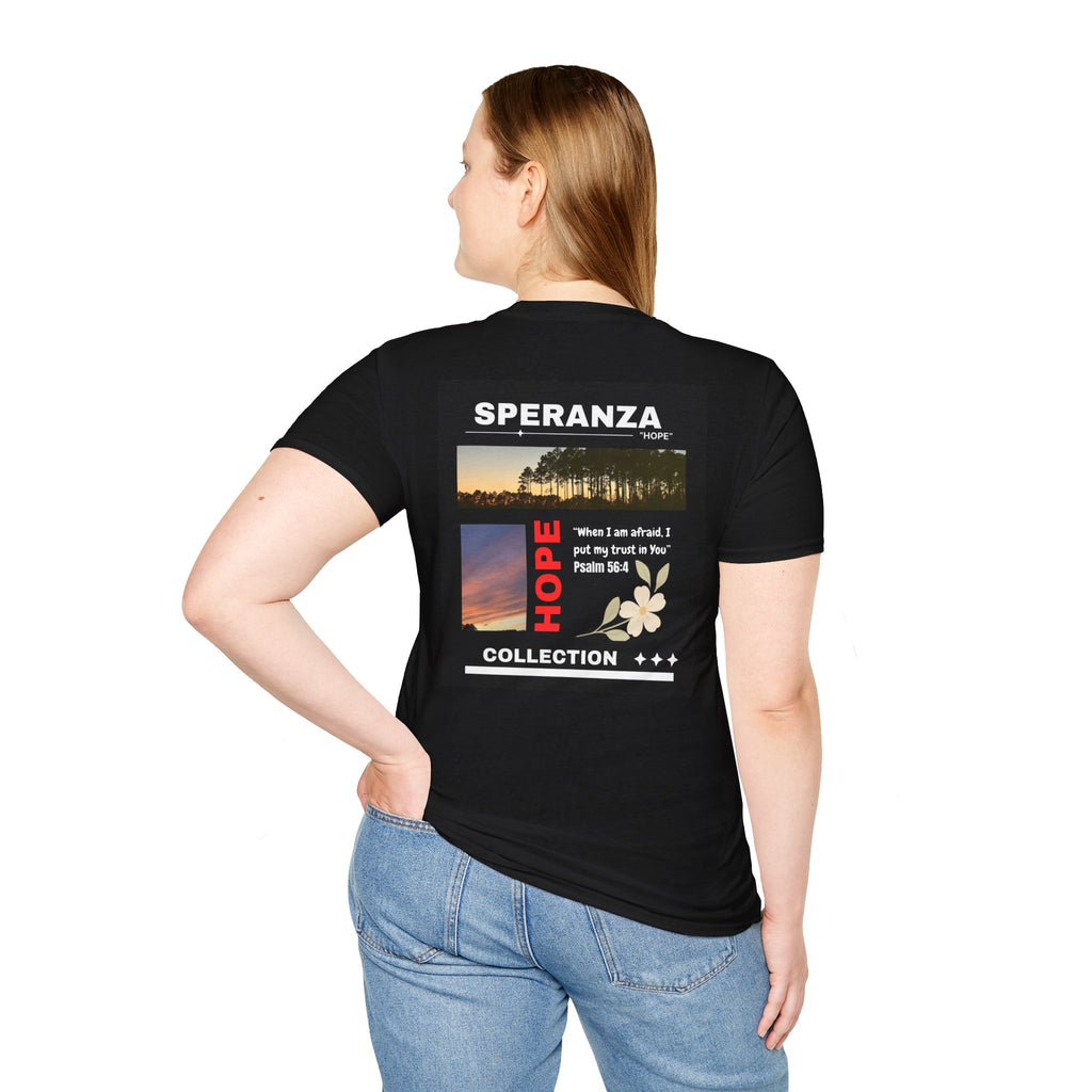 "Speranza" Psalm 56:3 Graphic Tee