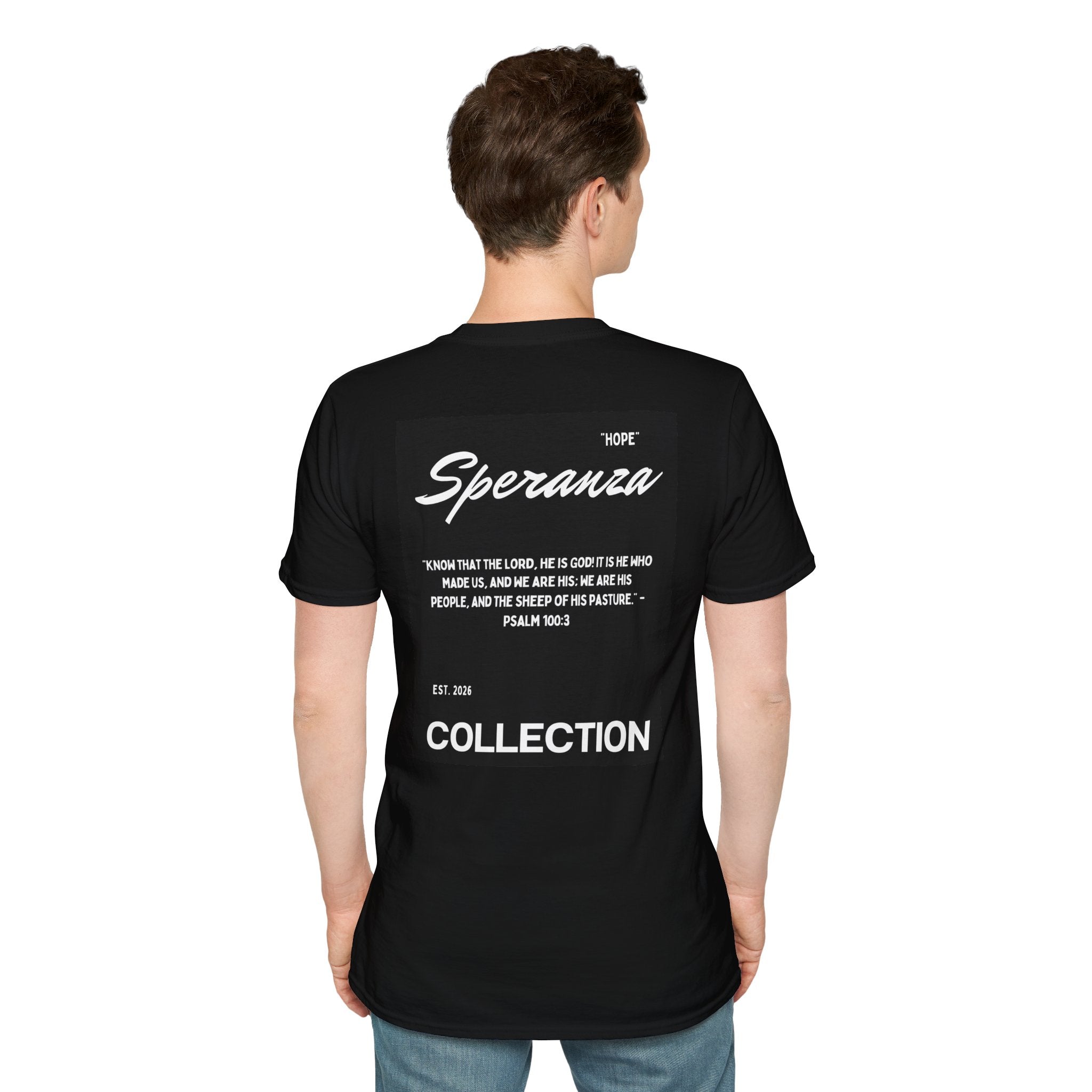 'Speranza Collection' Psalm 100:3 Tee