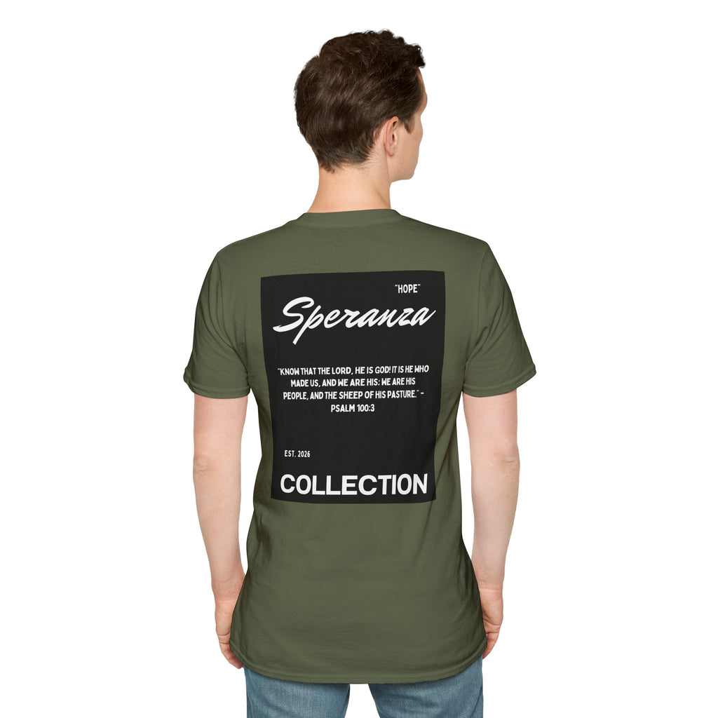 'Speranza Collection' Psalm 100:3 Tee