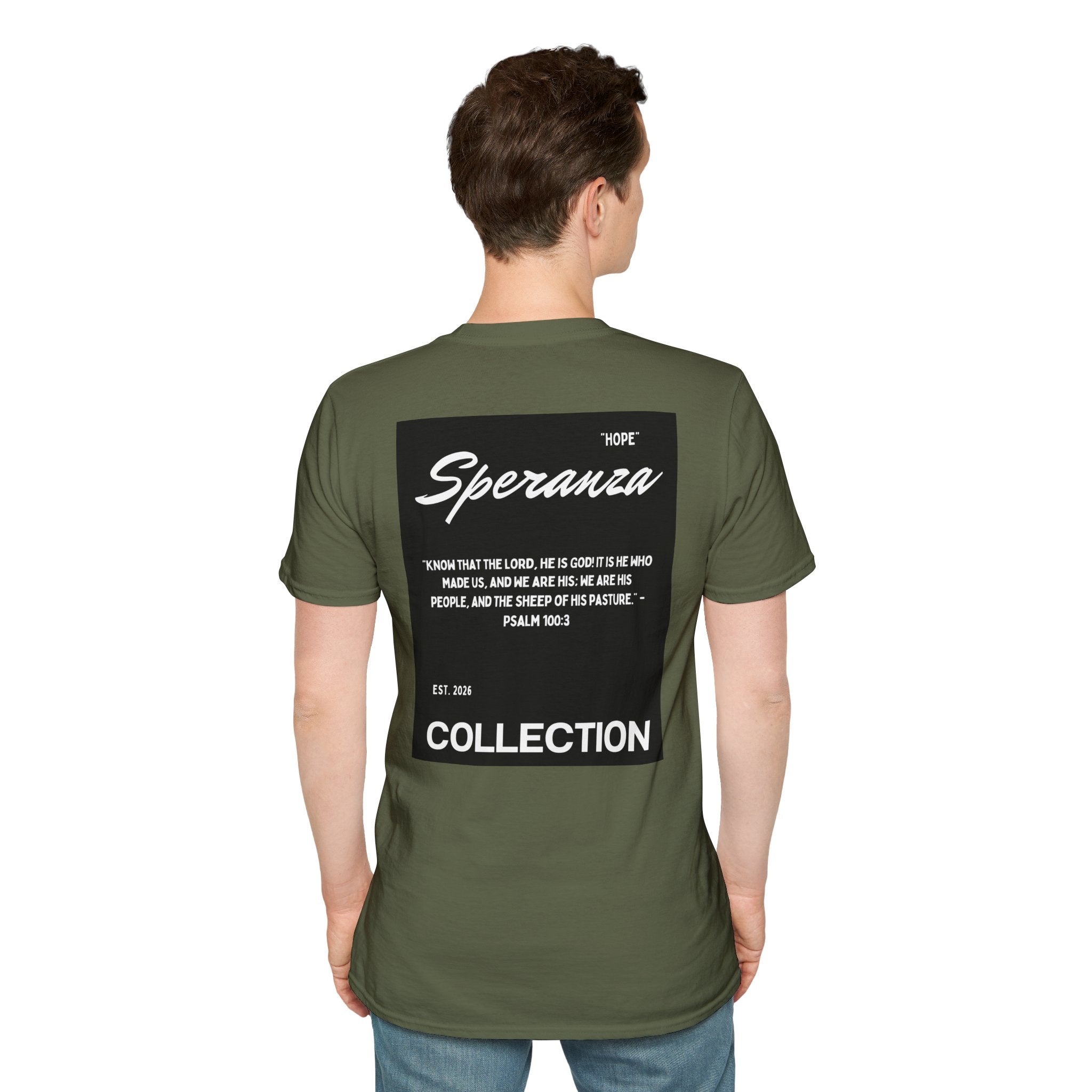 'Speranza Collection' Psalm 100:3 Tee