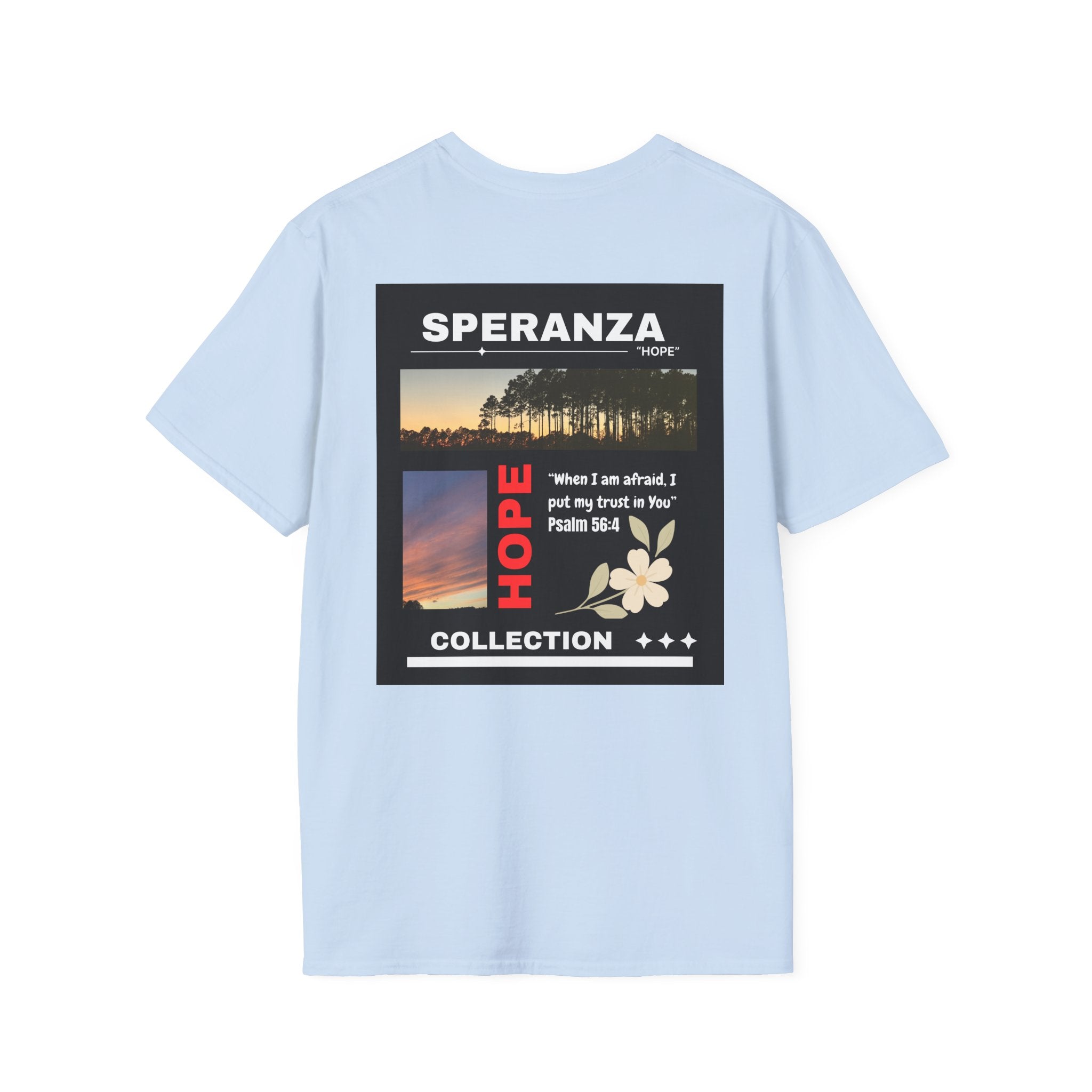 "Speranza" Psalm 56:3 Graphic Tee
